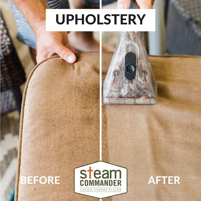 Houston Upholstery Cleaning Before and After