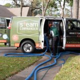 Truck Powered Steam Cleaner in Houston