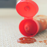 Ketchup Spill on Carpet