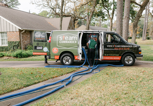 Steam Cleaner Carpet Cleaning Houston Van