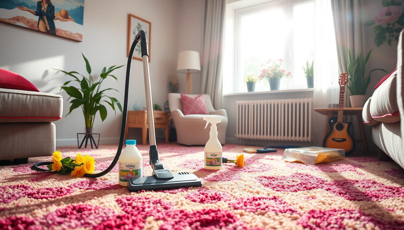 Vacuum Cleaner on carpet