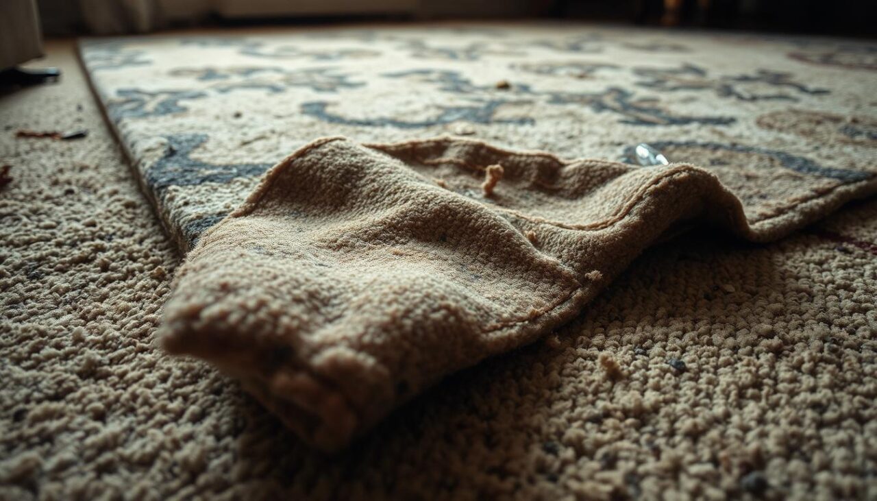 Water Damaged Carpet Padding