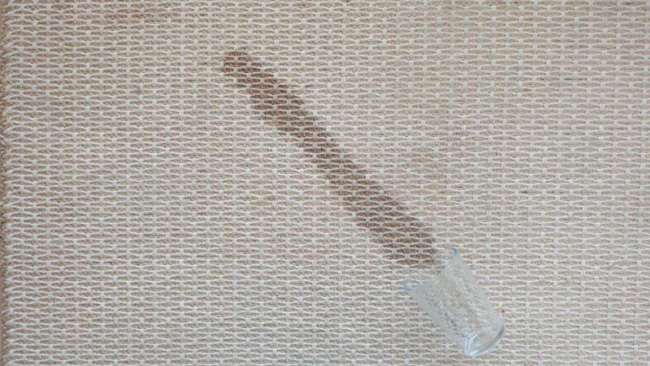 Water Stain on a Carpet
