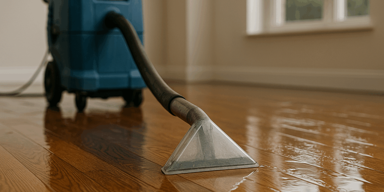 Water Extraction for Hardwood Floors
