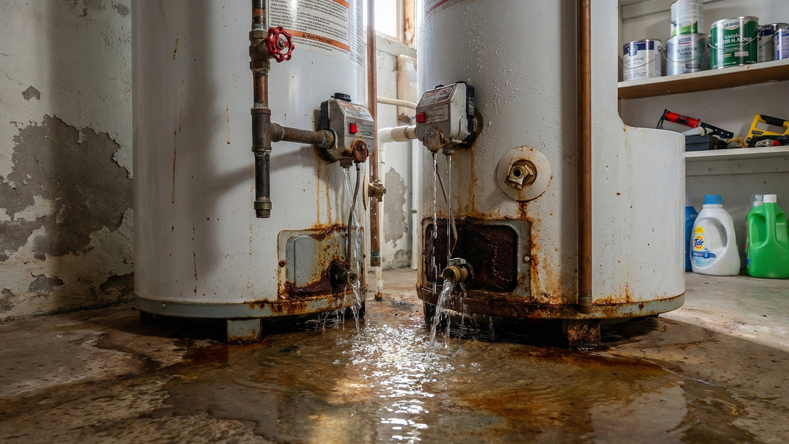 Leaking Hot Water Heater