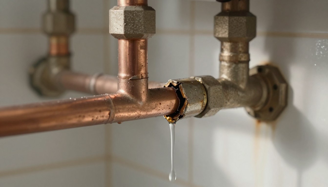 Leaking pipes and water flow issues