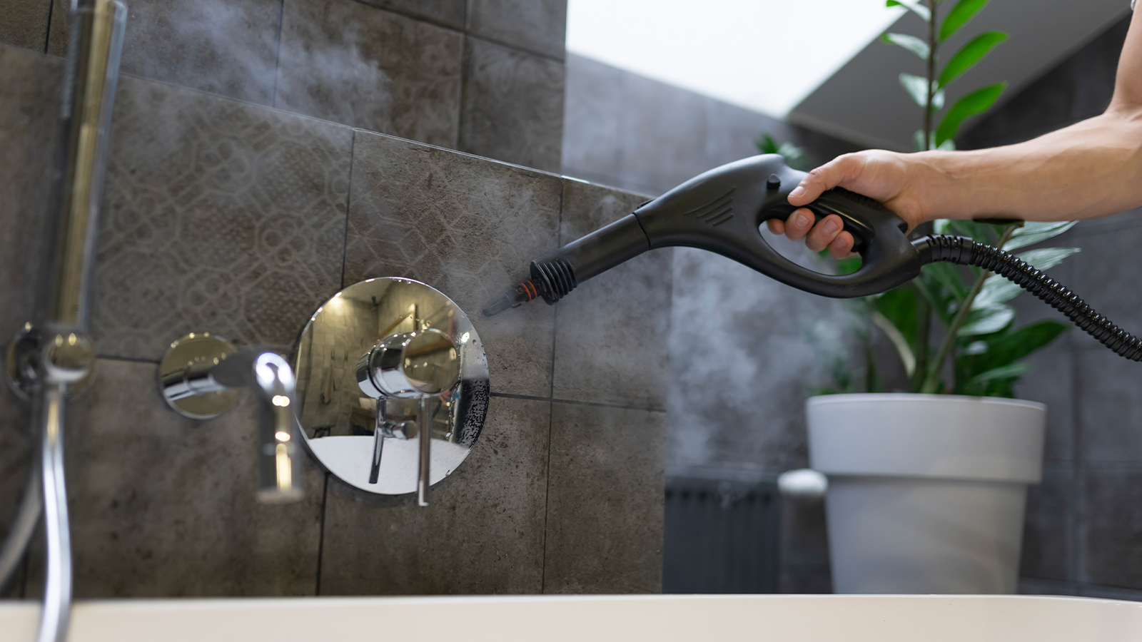 Bathroom Tile Steam Cleaning