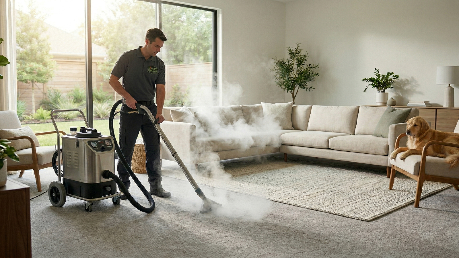 Professional Steam Cleaning Service in Cypress Tx with Professional Equipment