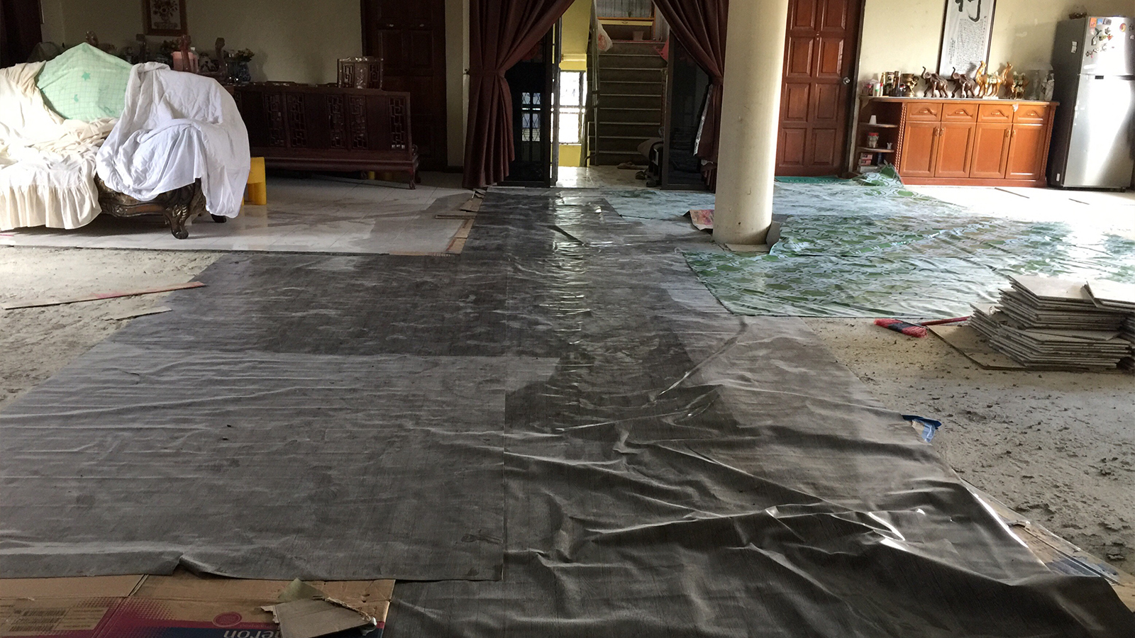 Professional Water Damage Restoration Process