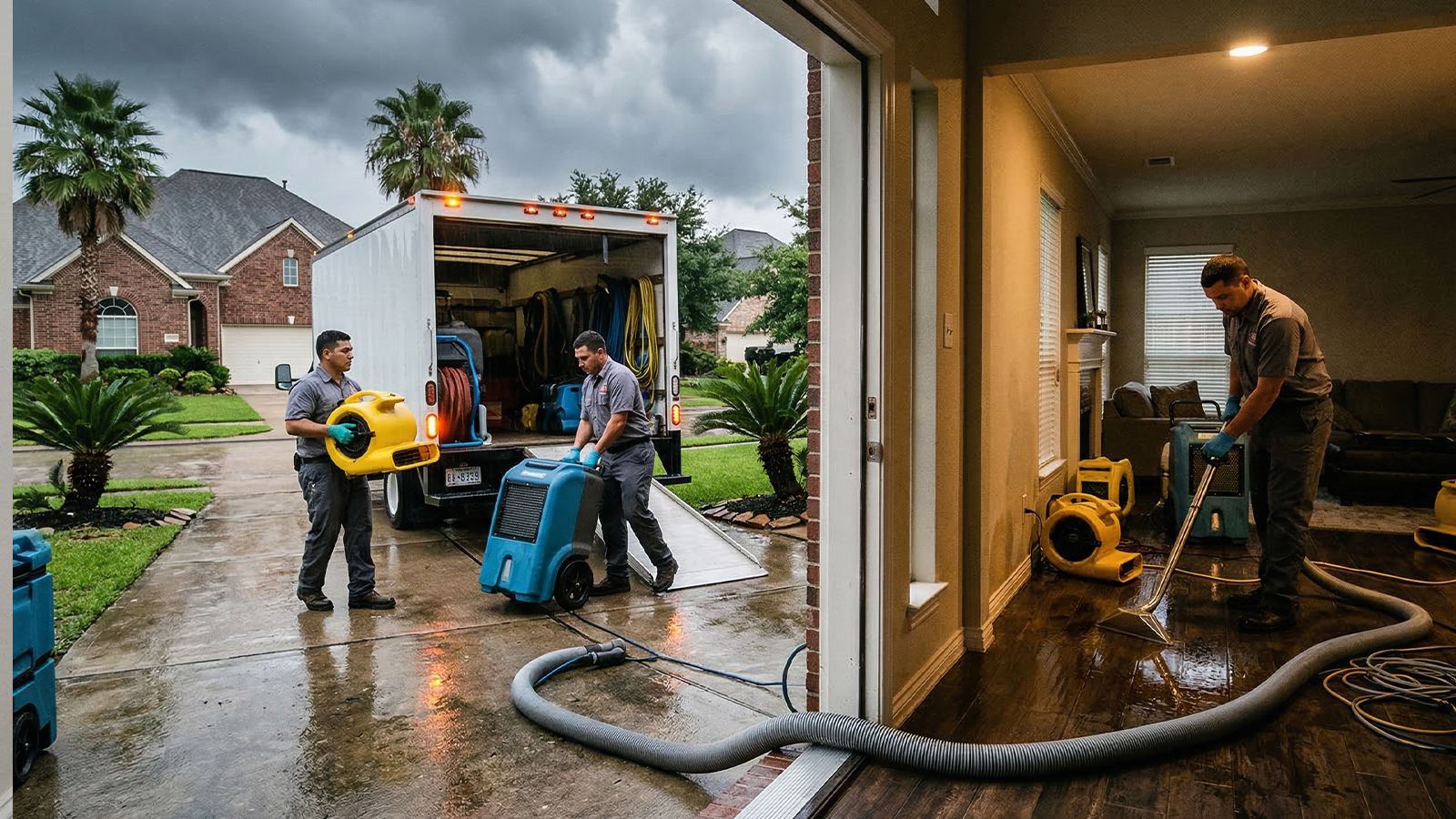 Water Restoration From Flooding in Houston