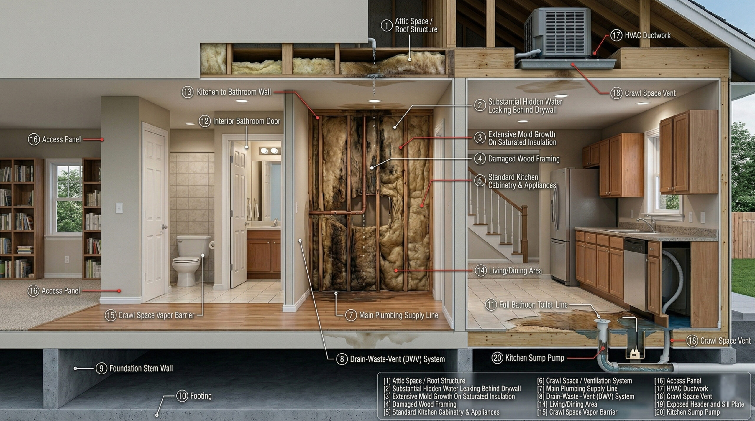 The Most Common Sources of Water Damage Inside Your Home