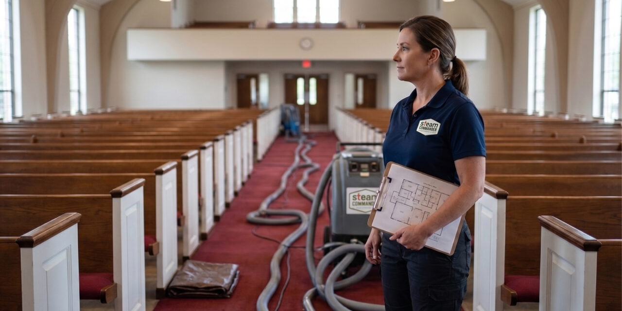 Commercial Carpet Cleaning for Churches in Houston
